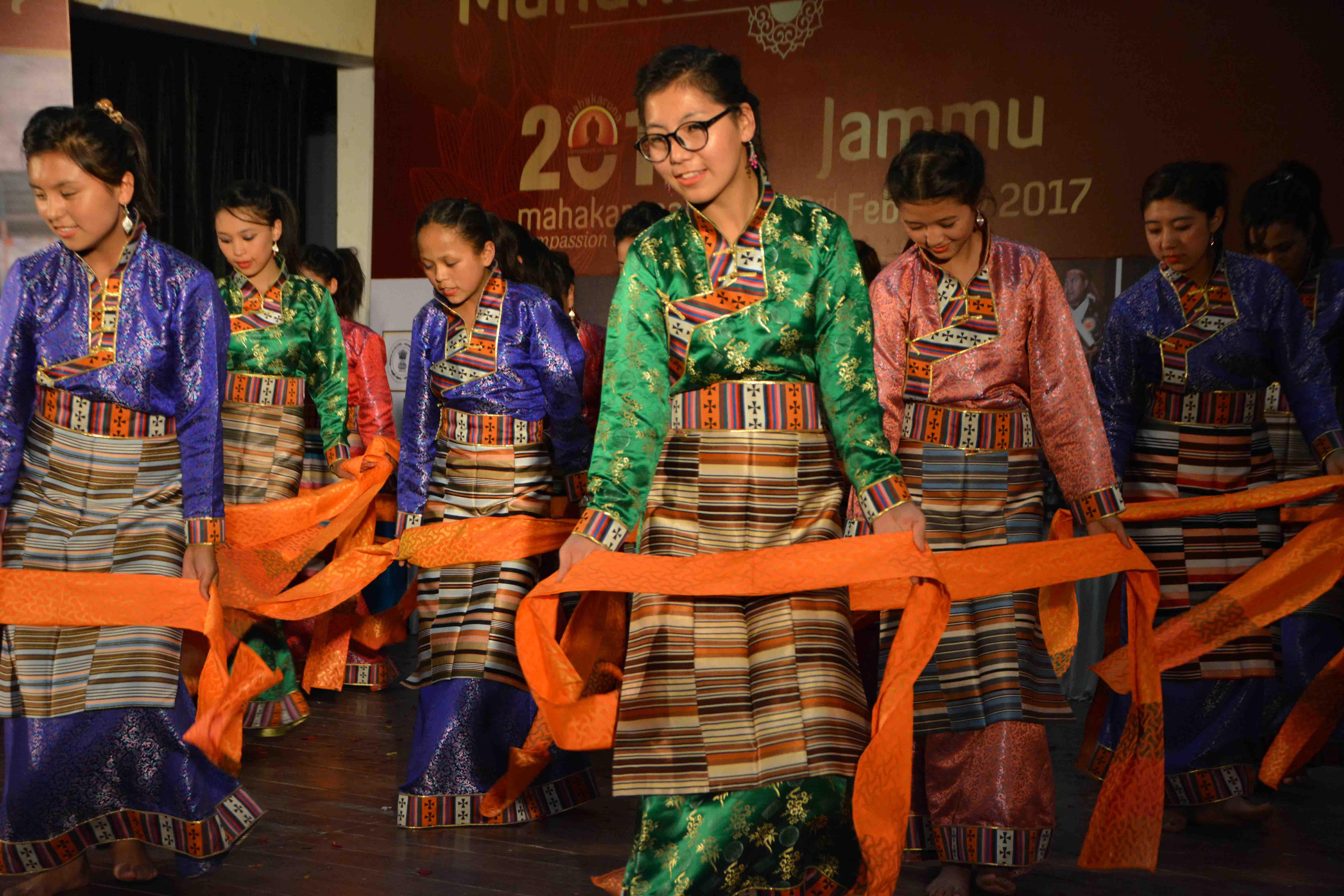 tibetan dance by mrs student